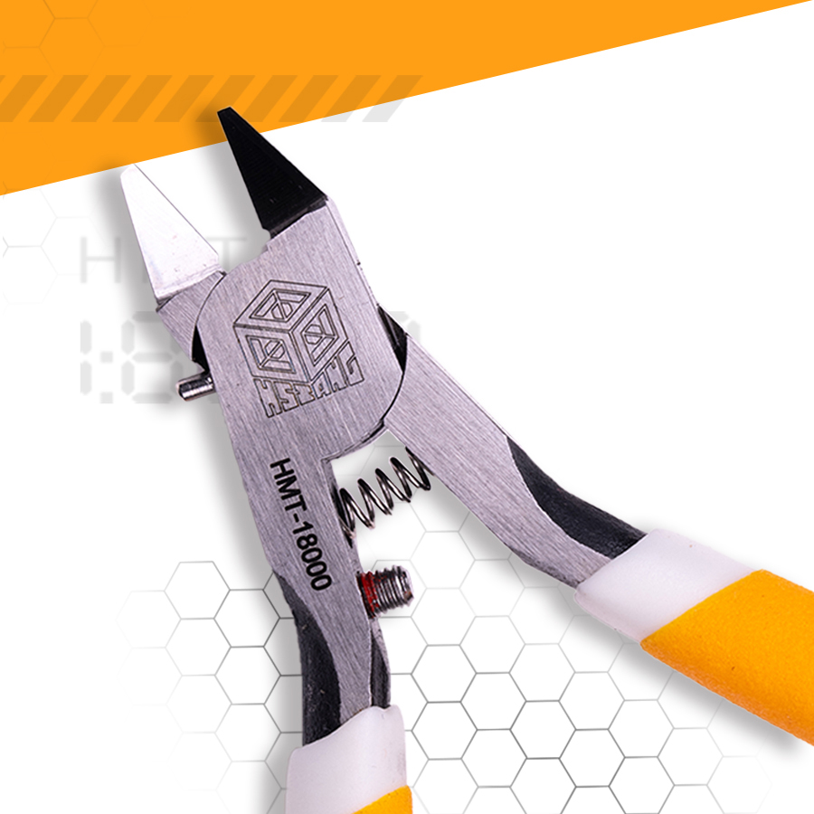 Art Craft Robot - HMT-18000 モデルニッパーカッタープライヤー超薄型シングルエッジ DIY 趣味学校文具美術工芸品手芸作成ツール