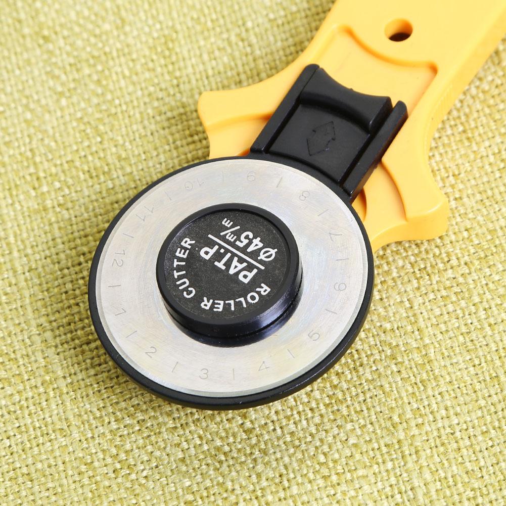 Art Craft Quotes - 5個入りロータリーカッター 45mm タングステン鋼製 シャープな裁縫・工芸用 キルティング・スクラップブッキング用 全てのロータリーカッターハンドルに対応
