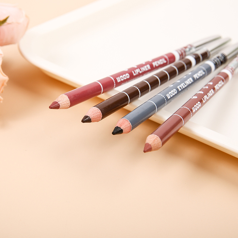 Colored Pencil Professional - 1PC 木製プロフェッショナル長期持続アイライナーペンシル化粧品ツールメイクアップリップライナーペン