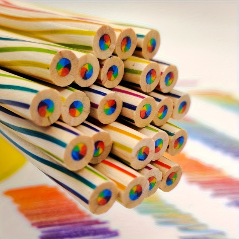 10/20/30レインボーペン、プロの芸術家用、7色の色鉛筆 - Colored Pencil Professional のレビューと価格