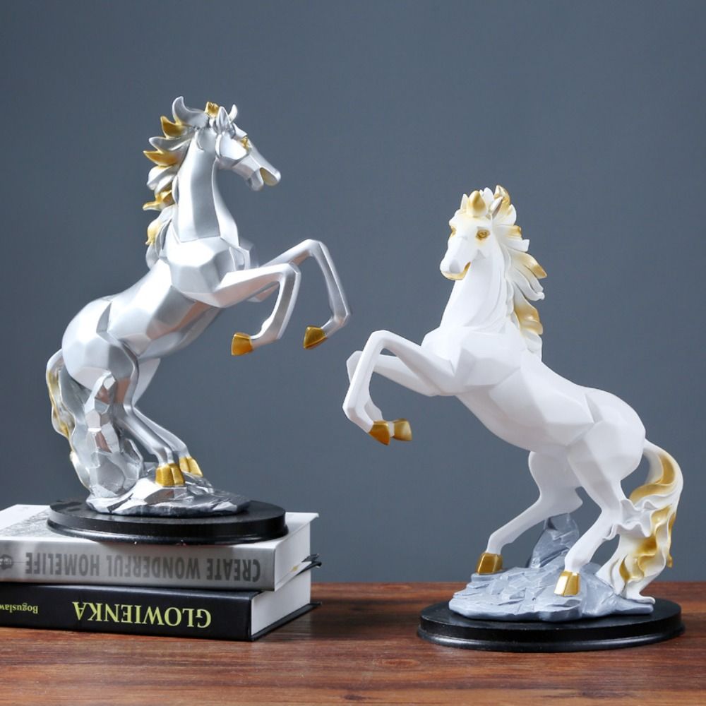 工芸品アート馬の置物手工芸品クリエイティブな馬の像ミニマリス - Art Y Craft のレビューと価格