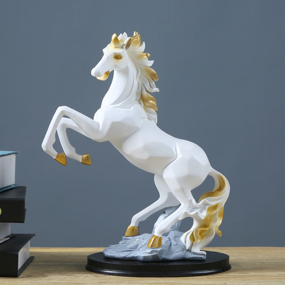 工芸品アート馬の置物手工芸品クリエイティブな馬の像ミニマリス - Art Y Craft のレビューと価格