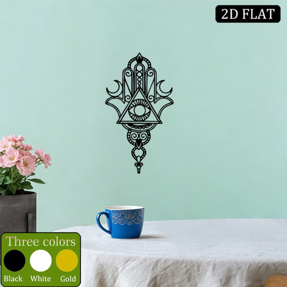 CIFBUY 鉄製ウォールアート ハムサ邪視メタル彫刻 壁掛 - Art & Craft Clipart のレビューと価格