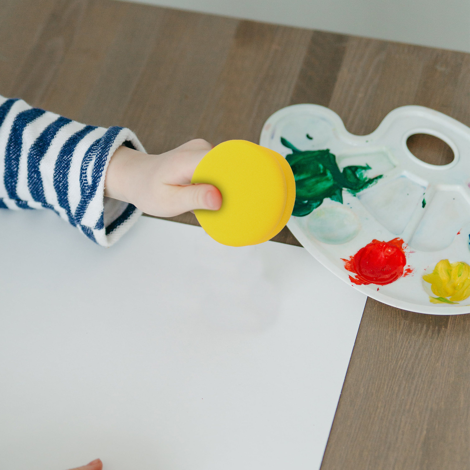 2個入りペイントスポンジセット、幼稚園の美術授業用DIYクラ - Art Craft For Kindergarten のレビューと価格