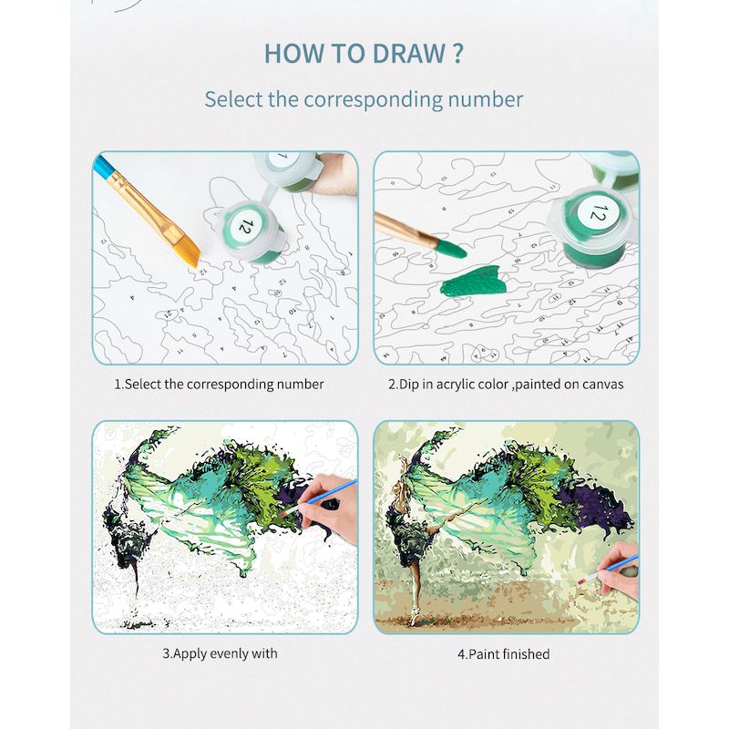 GATYZTORY イエスの数字による絵画 大人向けクラフト - Art Craft Ideas For Adults のレビューと価格