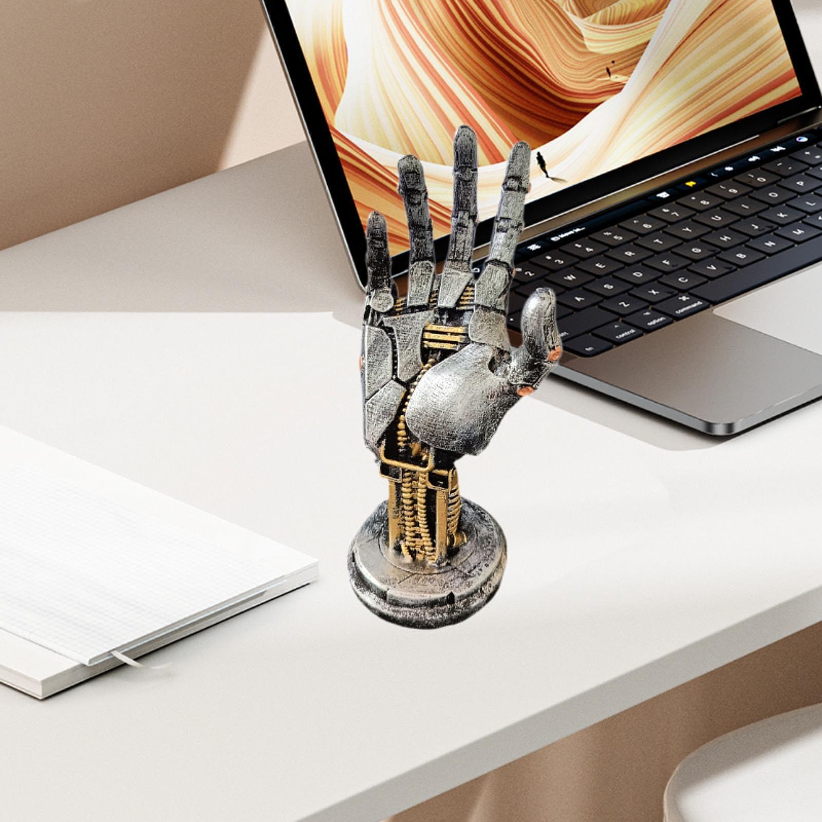 ロボットハンド像アート工芸品キャビネットエントランスデスク用 - Art Craft Robot のレビューと価格