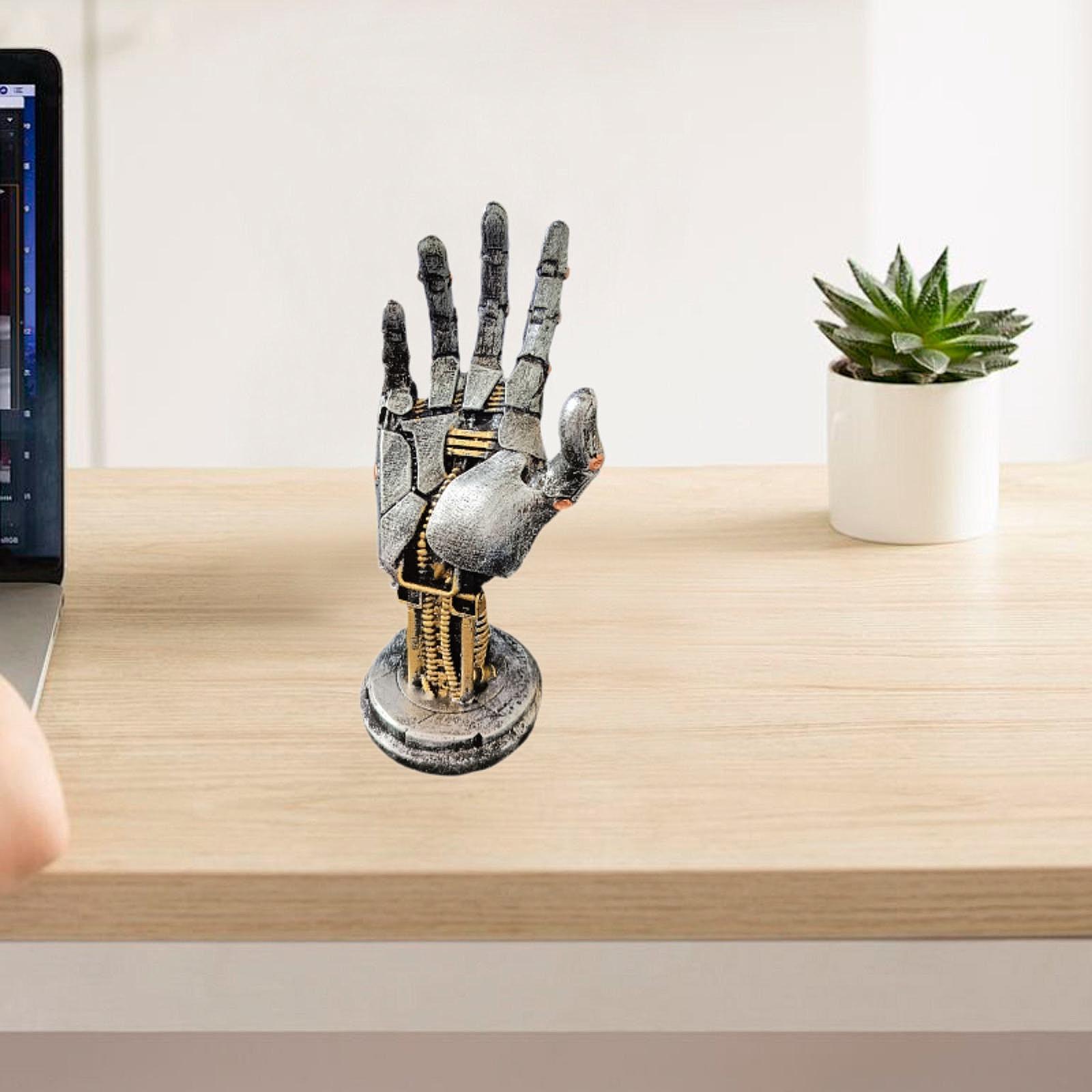 ロボットハンド像アート工芸品キャビネットエントランスデスク用 - Art Craft Robot のレビューと価格