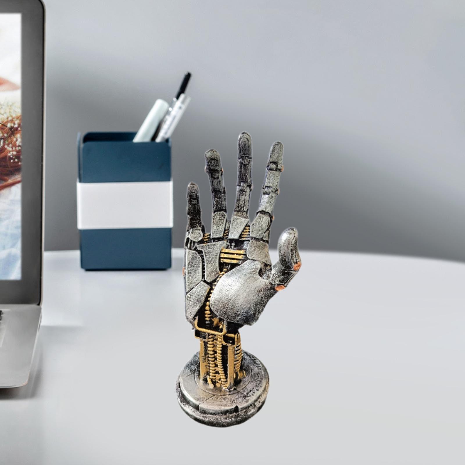 ロボットハンド像アート工芸品キャビネットエントランスデスク用 - Art Craft Robot のレビューと価格