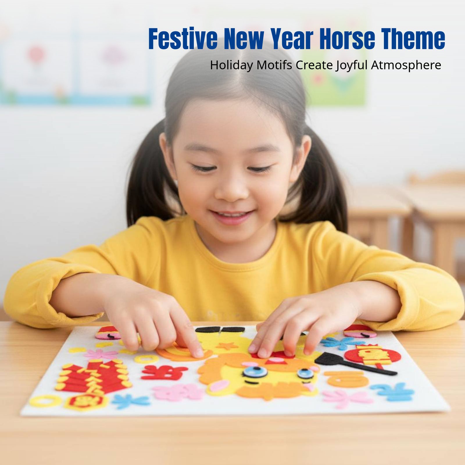 2026年新年DIY布製アートステッカー、クリエイティブクラ - Art Craft For Kindergarten のレビューと価格