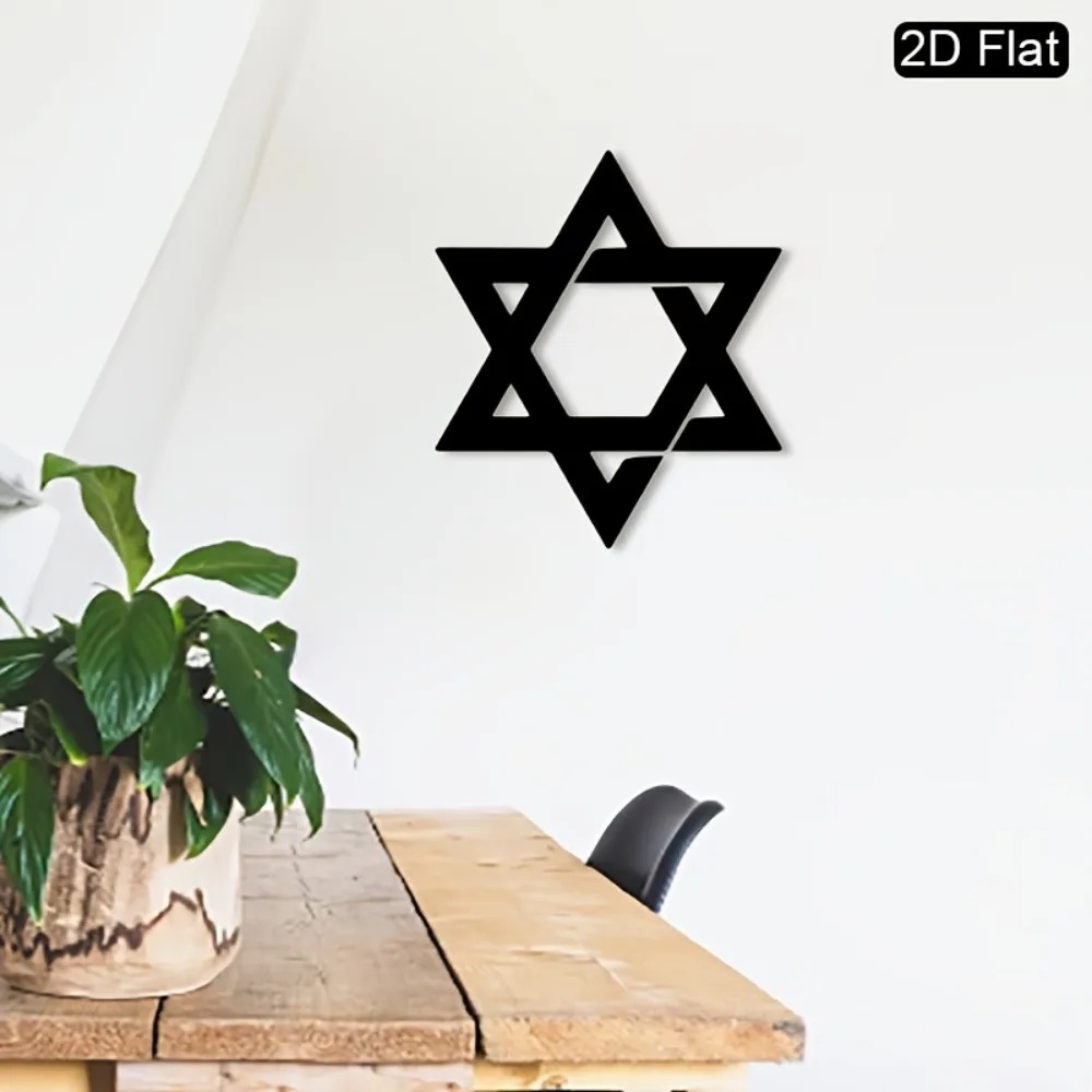 CIFBUY 鉄製ウォールアート ダビデの星 メタル彫刻 壁 - Art & Craft Clipart のレビューと価格