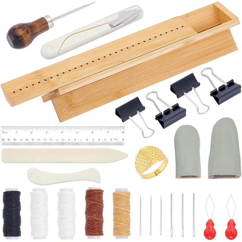 2025年トレンド竹製製本クレードル（26個）製本用品＆DI - Bookbinding Supply Kit のレビューと価格