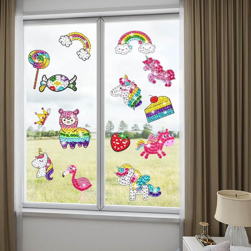 子供のための5dダイヤモンド絵画ステッカー,アートクラフト, - Art Craft Ideas With Paper のレビューと価格