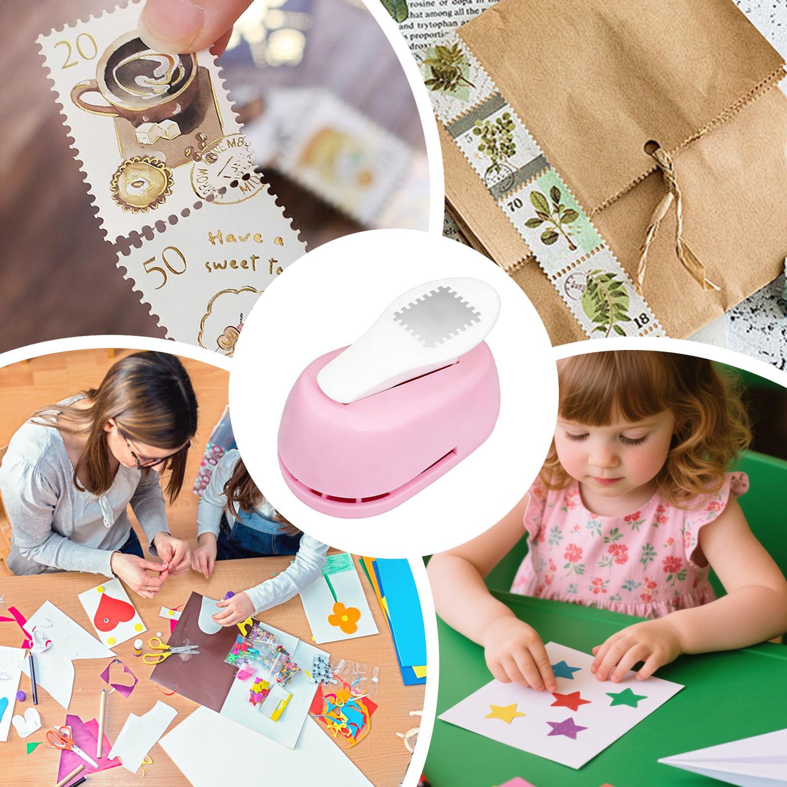 郵便切手パンチャー 子供 大人 DIY スタンプパンチャー  - Art Craft Journal のレビューと価格