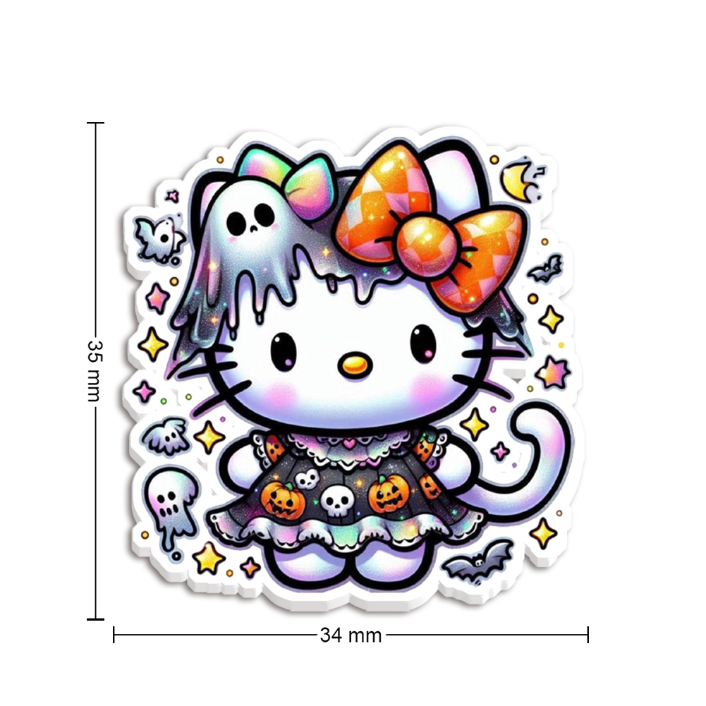 10個/ロット サンリオ ハロウィン ハローキティ レジン製 - Art Craft Items のレビューと価格