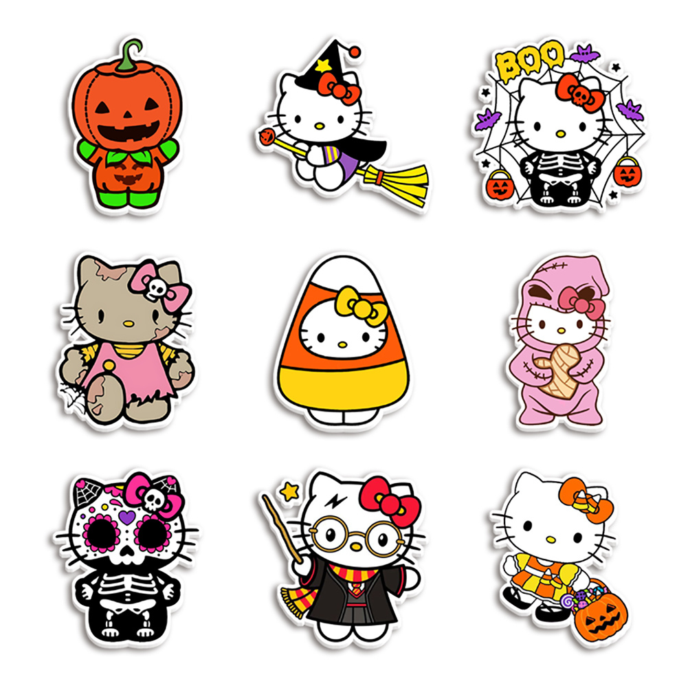 10個/ロット サンリオ ハロウィン ハローキティ レジン製 - Art Craft Items のレビューと価格