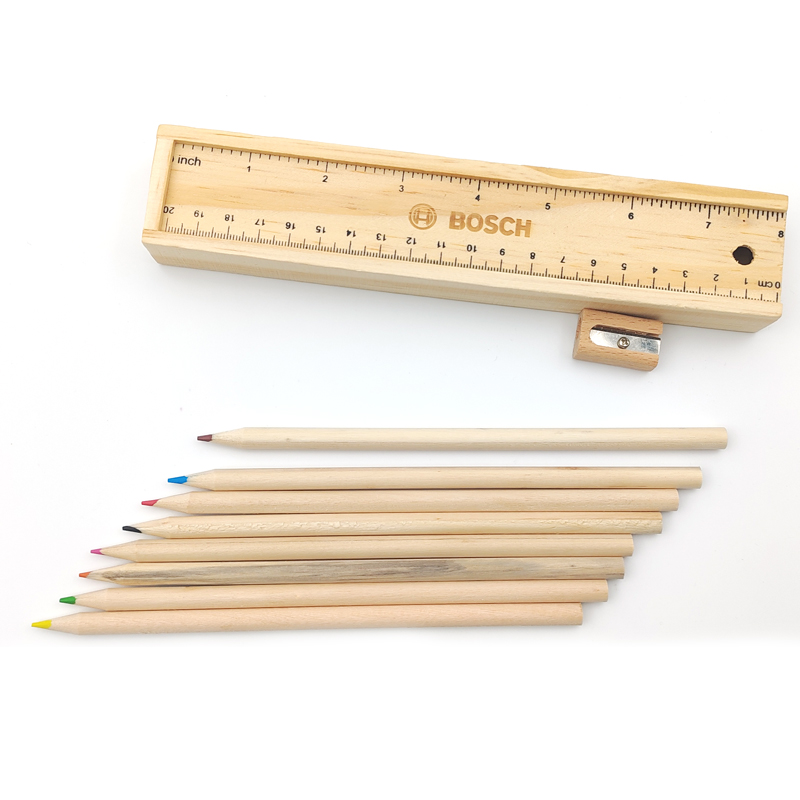 ボッシュ-プロの色鉛筆、手描きのラインマーキング、8色のパッ - Colored Pencil Professional のレビューと価格