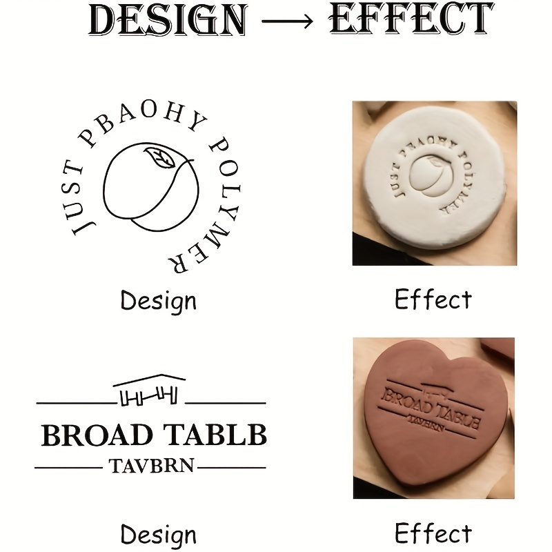 カスタムレター陶器スタンプ、パーソナライズロゴデザイン、石鹸 - Art Craft Logo Design のレビューと価格
