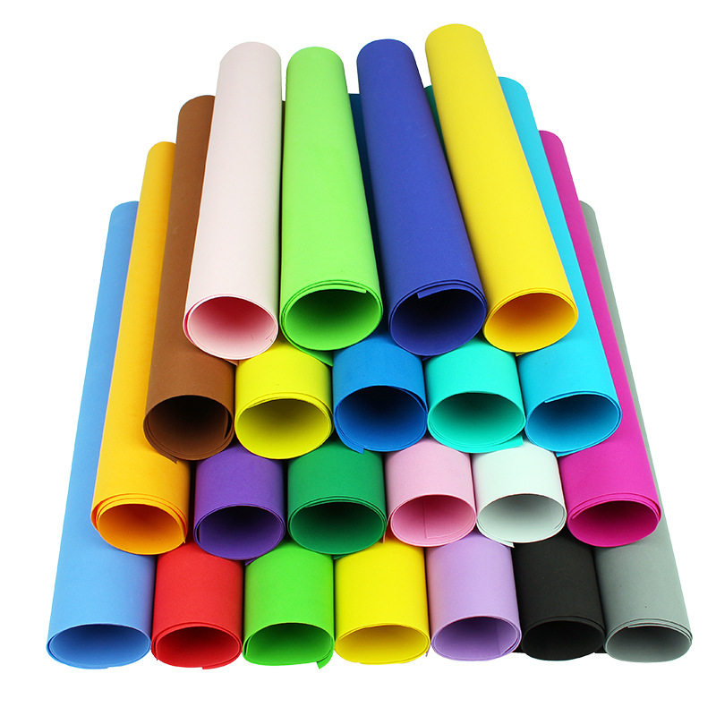 10 枚マルチカラー EVA フォーム紙 50*50 センチ - Art Craft For Kindergarten のレビューと価格