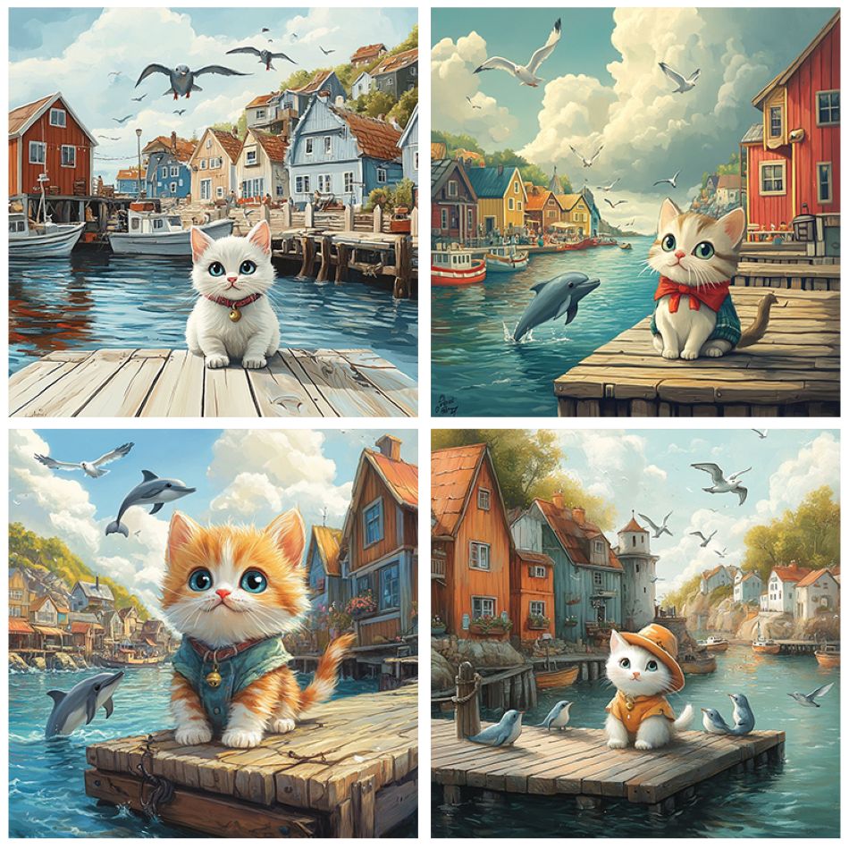 CHENISTORY 猫ダイヤモンドペインティングキット ホ - Art Craft Ideas For Adults のレビューと価格